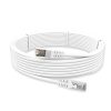 Quantum RJ45 Ethernet/LAN Cable -10 Meters, White