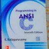 C Programming Book (First Sem essential) not used
